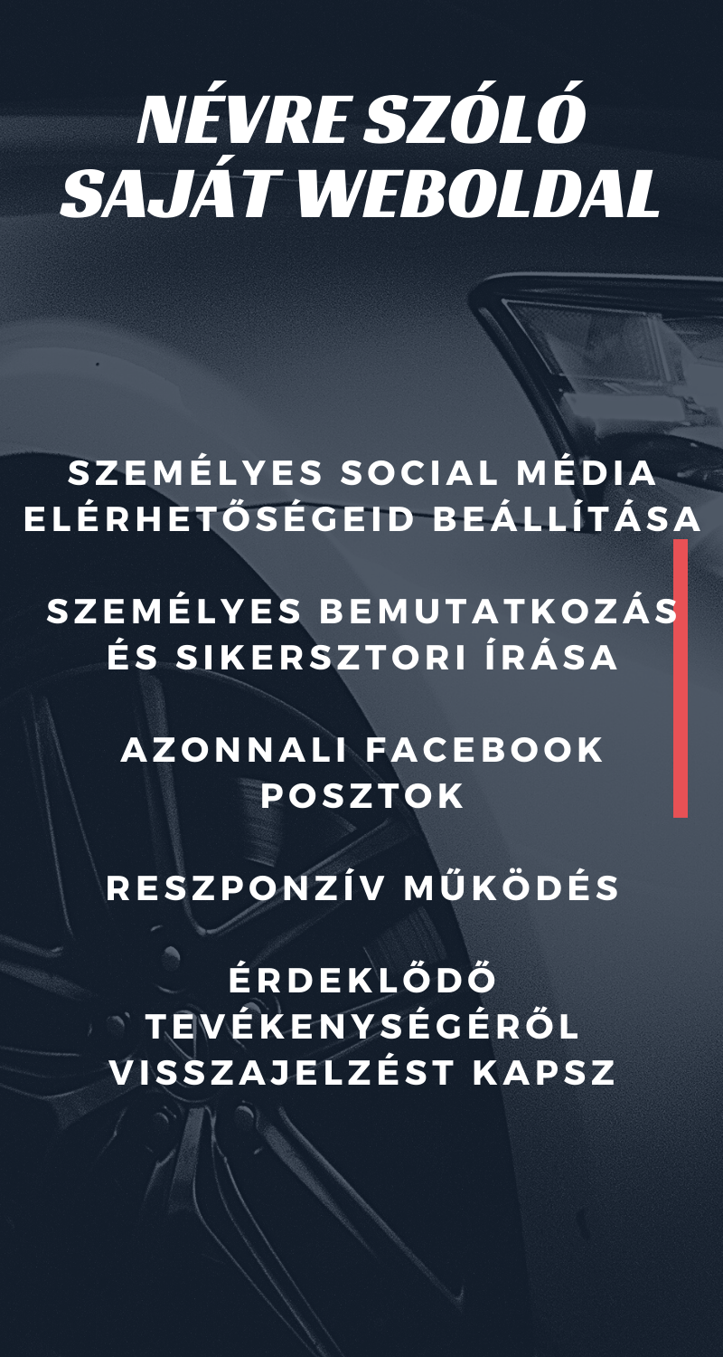 Személyes weboldalad